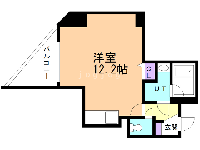 スカイアヴェニュー広和Ｎｏ．１５の間取り