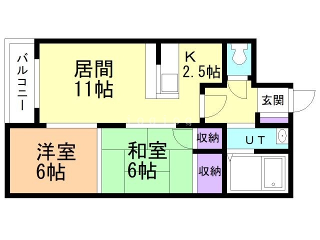 フロンティア高崎の間取り