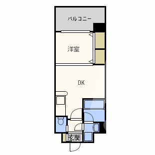 プレジオ中津の間取り