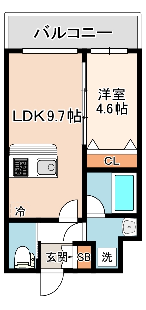 スプランディッド安土町の間取り