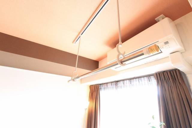 その他　室内でも洗濯物が干せます