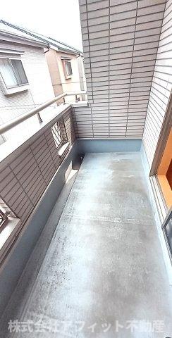 バルコニー　南向き