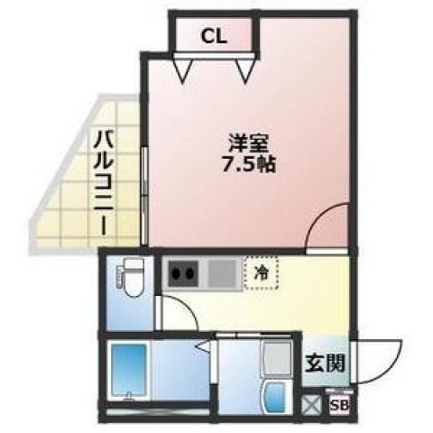 ALEGRIA大津の間取り