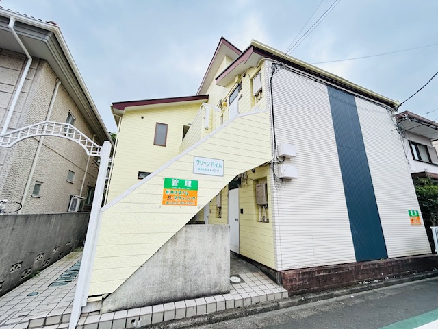 建物外観　洋室にはエアコン付きです