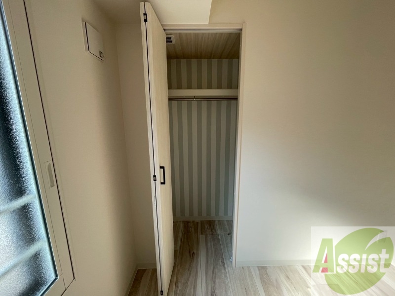 収納　収納もバッチリあるのでお部屋が片付きますよ！