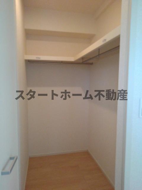 収納　大きなスペースがあり、収納には困りません