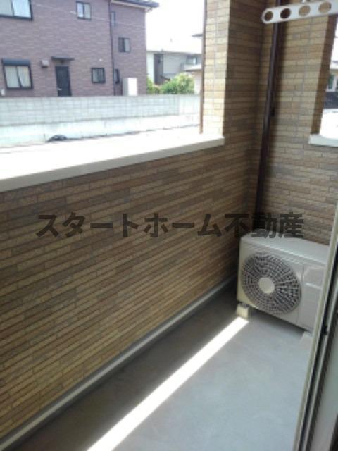 バルコニー　バルコニー付きです