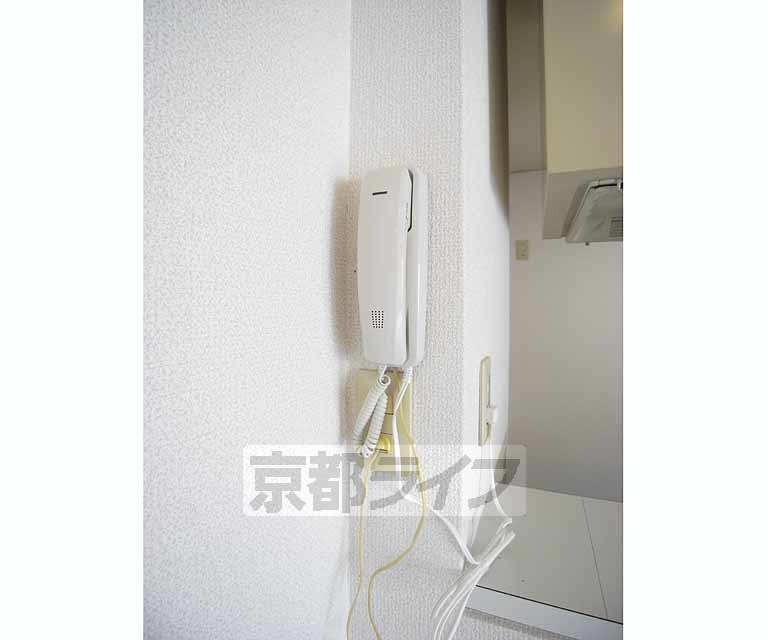 セキュリティ　来客も安心です。