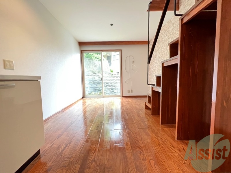 居室・リビング　８．０帖のリビングです。広々としていますね。