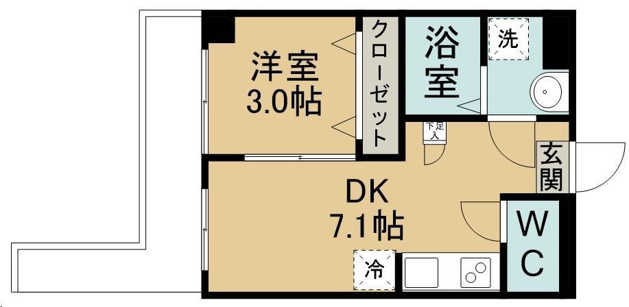 TERASU仙台の間取り写真