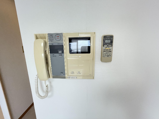 セキュリティ　ＴＶ付モニターホンで安心