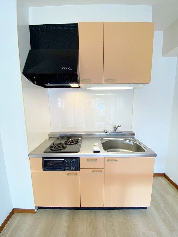 キッチン　★システムキッチングリル付き/2口コンロ★