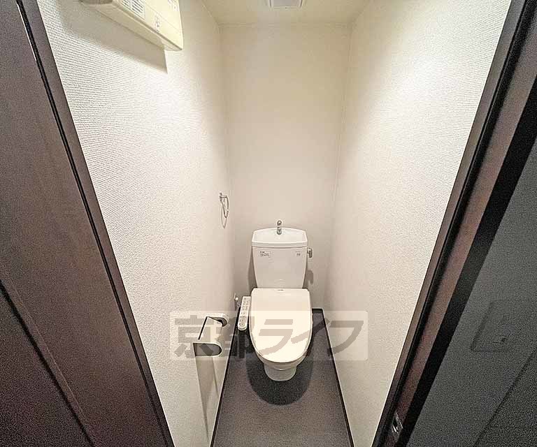 トイレ　清潔感のある洋式トイレ。