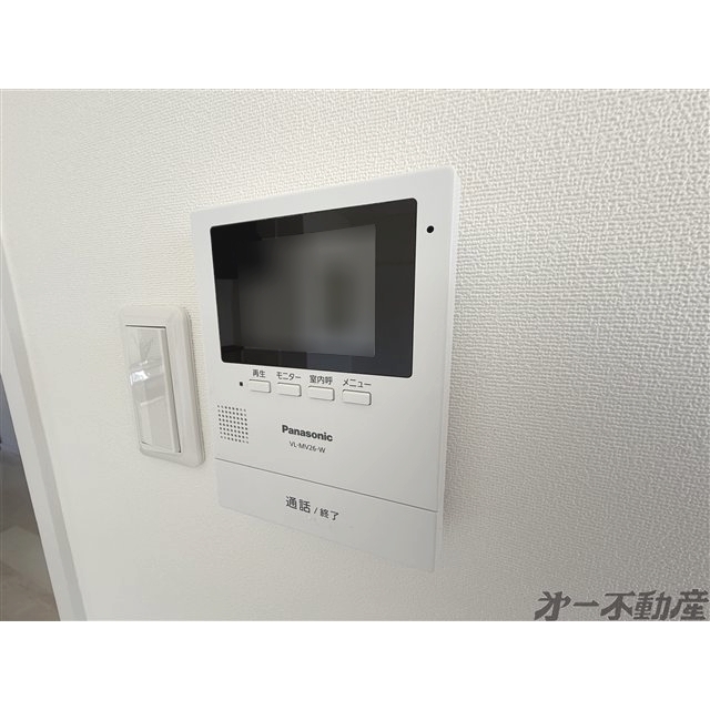 セキュリティ　モニター付きインターホン