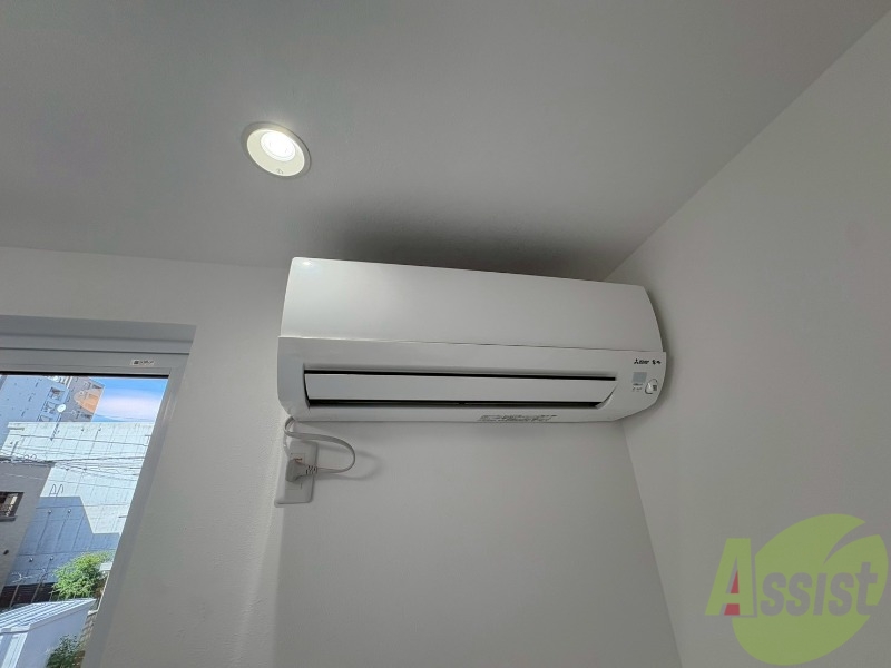 その他設備　エアコンがありますので夏でも快適に過ごせます！