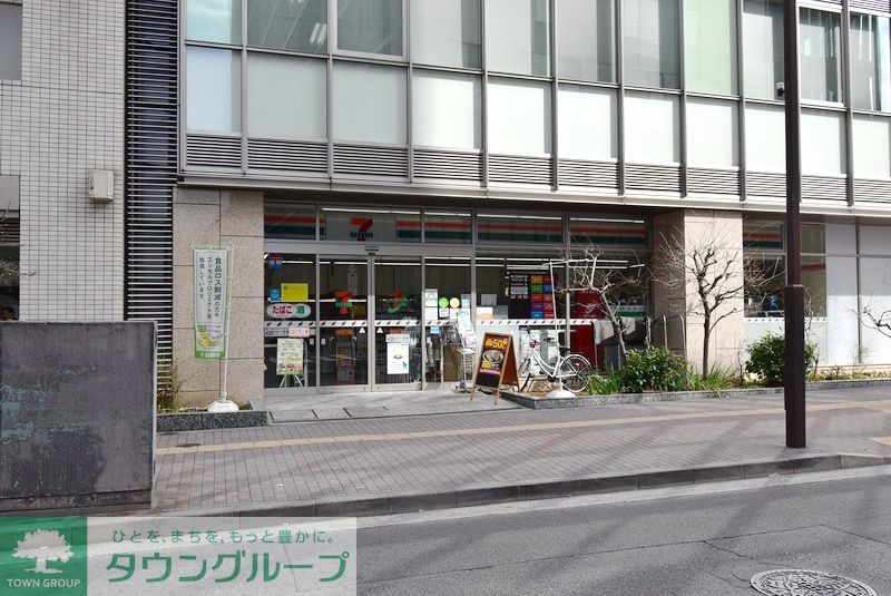 コンビニ　セブンイレブン築地日刊スポーツ本社店（コンビニ）まで120m