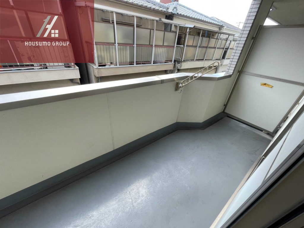 バルコニー　バルコニーがあります