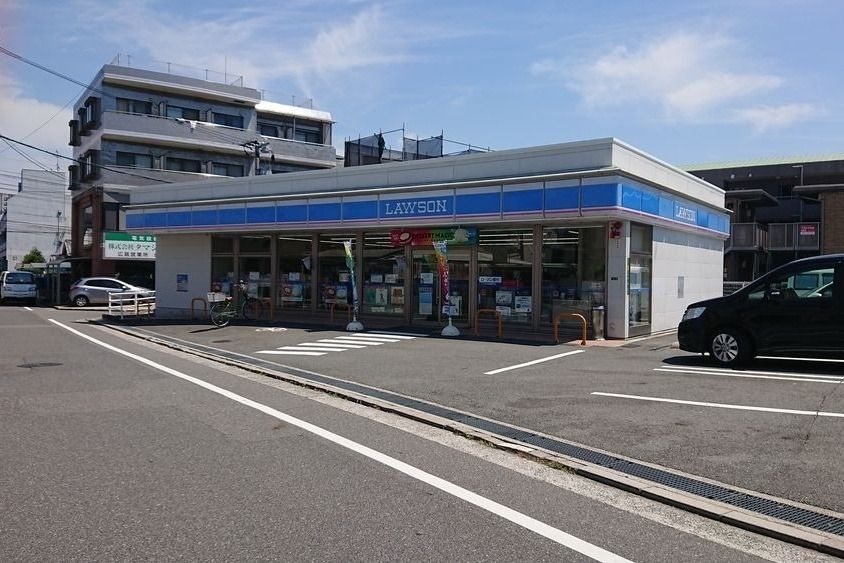 コンビニ　ローソン広島大宮店（コンビニ）まで86m