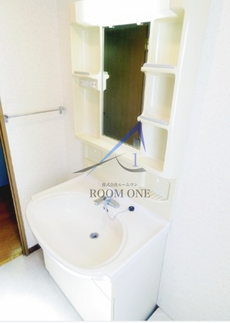 洗面設備　洗面台です。