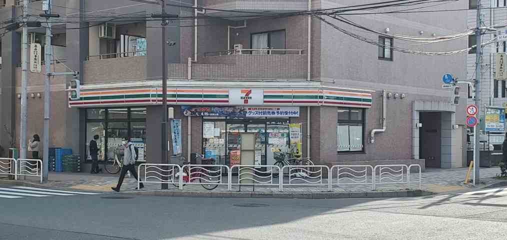 コンビニ　セブン－イレブン江東亀戸２丁目店（コンビニ）まで96m