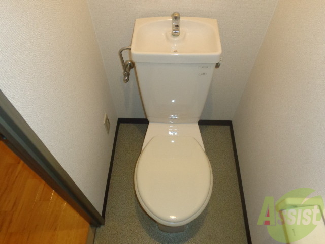 トイレ　きれいなお手洗いにトイレの神様も満足です