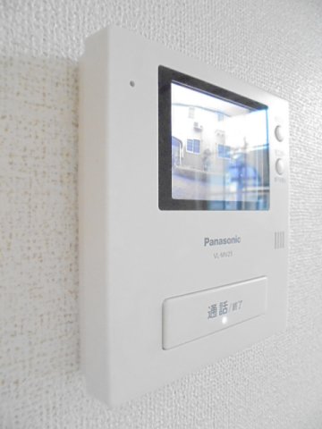 セキュリティ　モニター付きインターホンです
