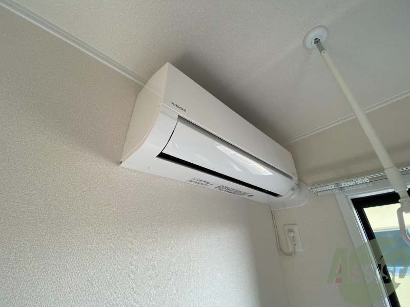 その他設備　エアコン付きです！夏でも冬でも安心ですね。