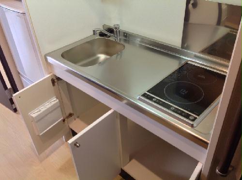 キッチン　部屋によって間取りが異なります