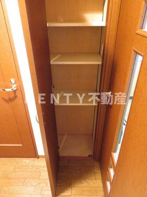 収納　大きなスペースがあり、収納には困りません