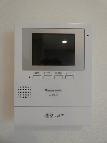 その他設備　モニタ付きインターホン