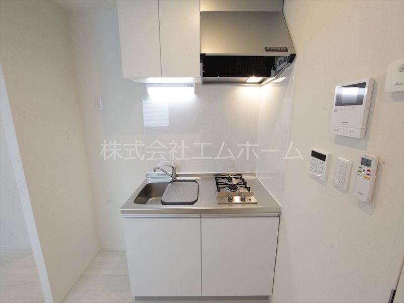 キッチン　システムキッチン（ガス2口コンロ付）