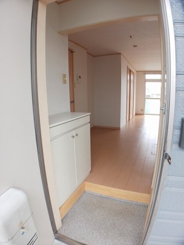 玄関　明るい玄関です