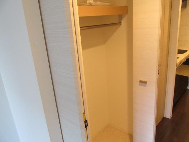 収納　ハンガーのまま掛けれます！