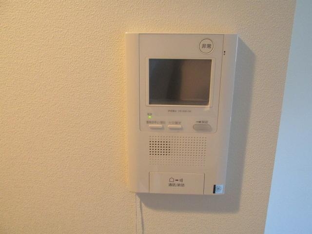 セキュリティ　モニター付きで安心です！