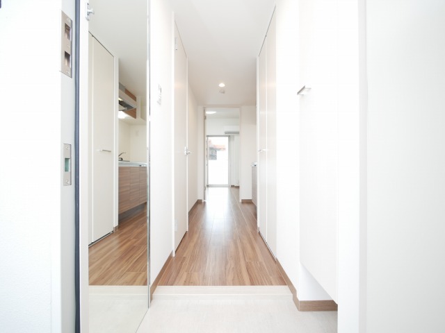 玄関　きれいな玄関です