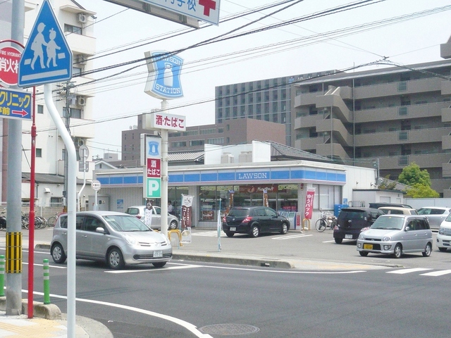 コンビニ　ローソン松山清水町三丁目店（コンビニ）まで191m