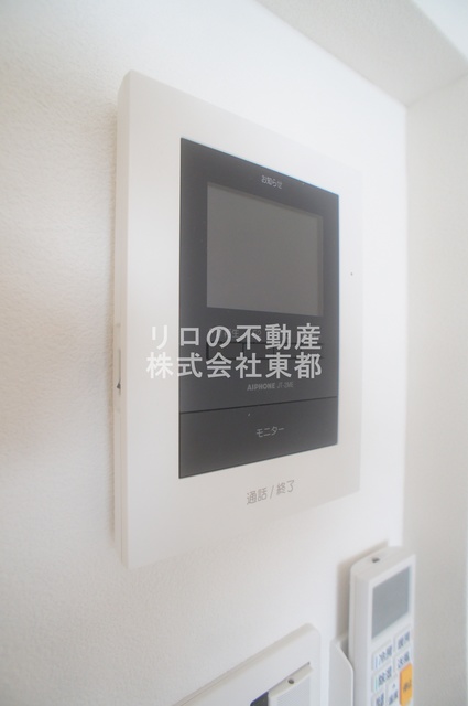セキュリティ　ＴＶモニター付インターホンがあるので訪問者が一目でわかります