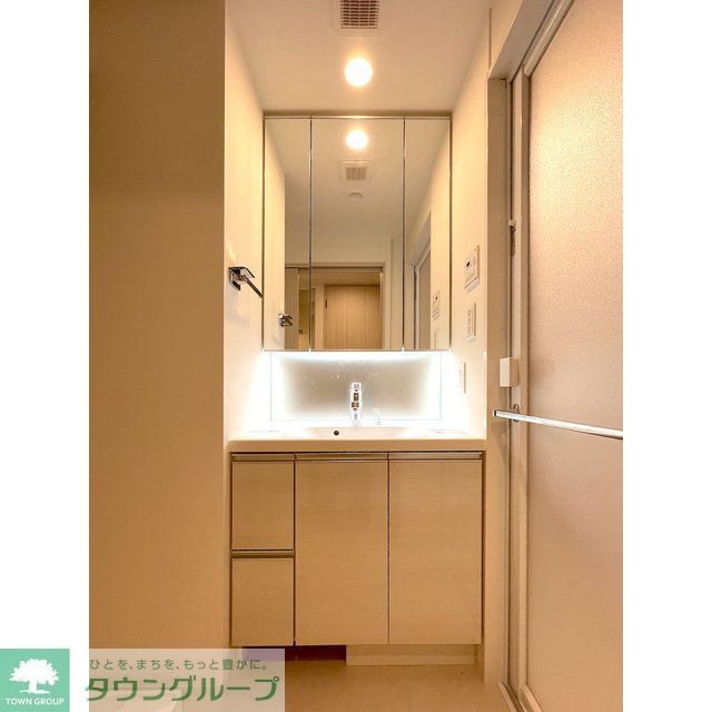 洗面設備　家具・家電の備え付けはありません