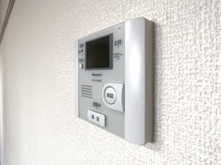セキュリティ　来訪者の姿を確認できます。