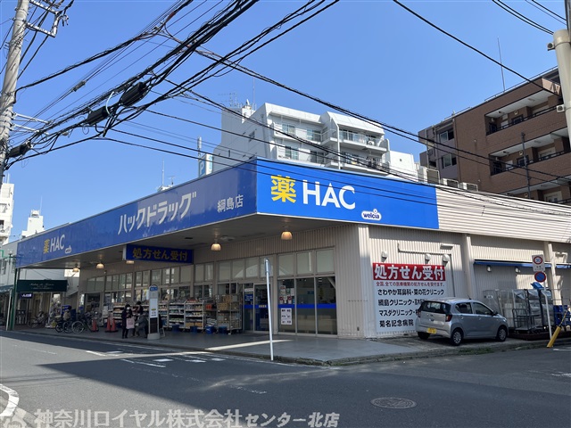 ドラックストア　ハックドラッグ綱島店（ドラッグストア）まで55m