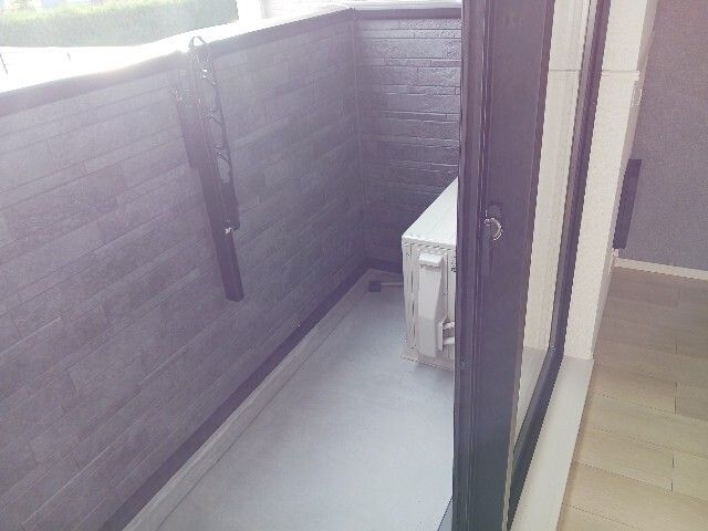 バルコニー　広々としたバルコニーです