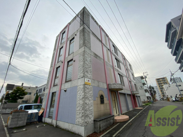 建物外観　札幌市中央区南９条西「グランメール幌西Ｂ棟」