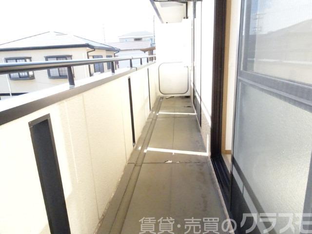 バルコニー　南向きバルコニーです♪