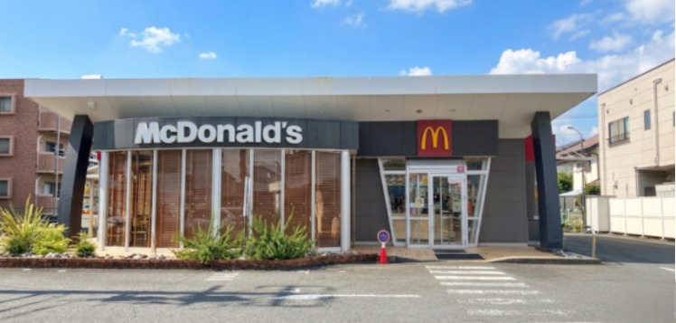飲食店　マクドナルド 沼津原店（飲食店）まで1883m