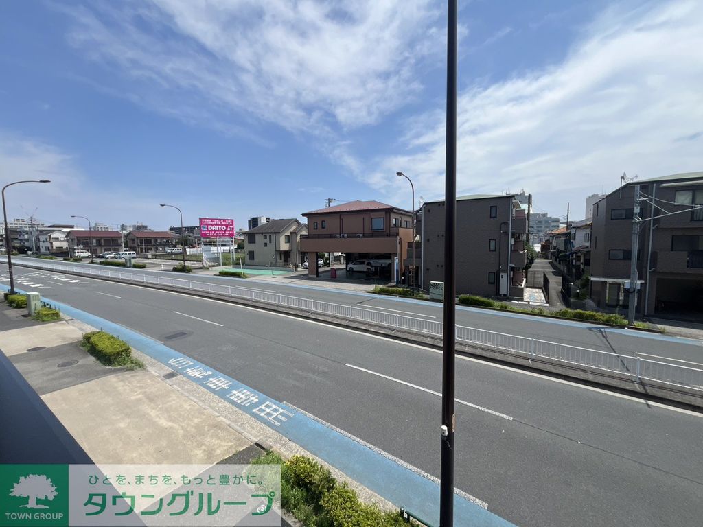 眺望　タウンハウジング仙川店まで♪