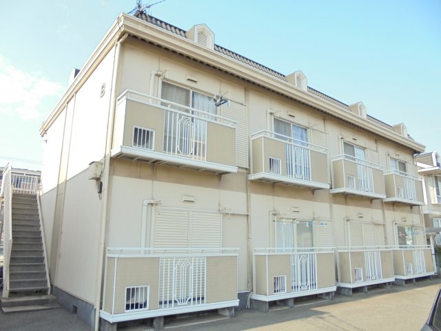 建物外観　モンマルトル　Ｂ・軽量鉄骨造