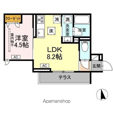 セレスティア徳丸 Aの間取り写真