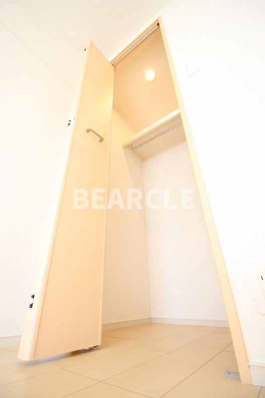 収納　ちょっとした収納スペースも充実しています
