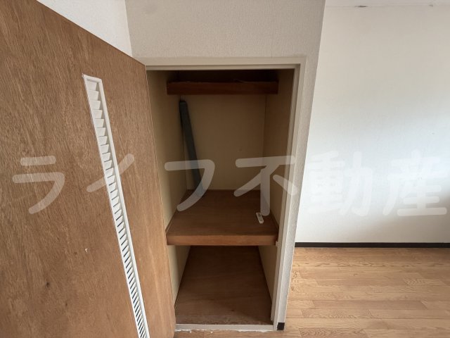 収納　十分な収納スペースがあります