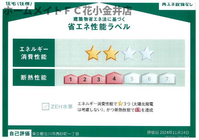 省エネ性能ラベル　省エネ性能ラベル